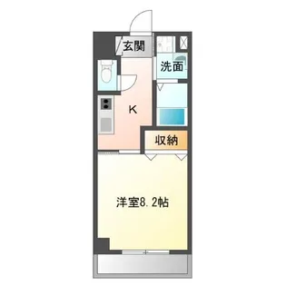 フルリール松浦II【3階】の間取り