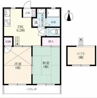 ダイナマイトDON2【3階】の間取り