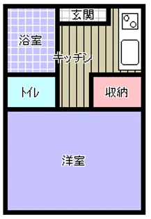 サンライズ大和A【2階】の間取り