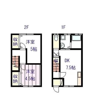 オリエンス高橋【1階】の間取り