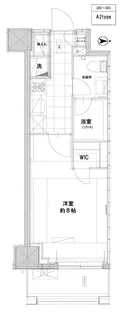 クローバー高輪【6階】の間取り