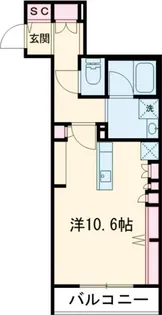 アクアシオン【2階】の間取り