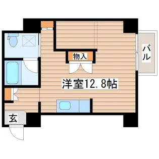 ローゼンハイツ【4階】の間取り