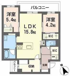 鹿児島県鹿児島市天保山町【マンション】の間取り