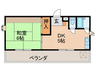 フォックスムーア【5階】の間取り