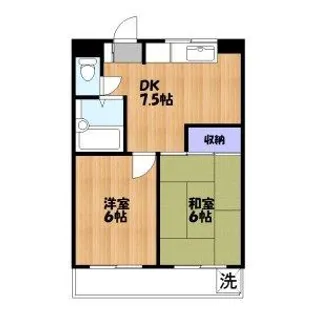 マルマンプラザ辰沼【4階】の間取り