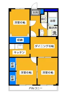 茨城県つくば市天久保4【アパート】の間取り