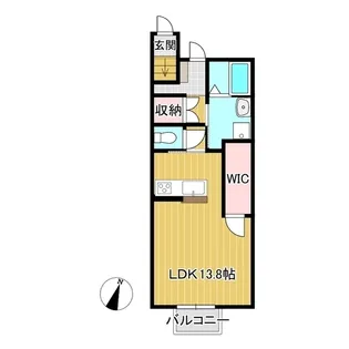 ココリールIII【1階】の間取り