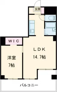 アプリーレ京町【3階】の間取り