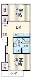 貴美荘【2階】の間取り