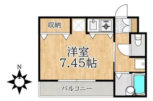 ピュアハウスS-1【2階】の間取り