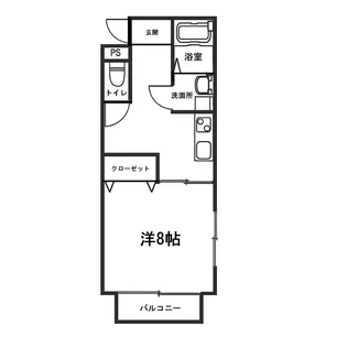 和雅家 壱番館【1階】の間取り
