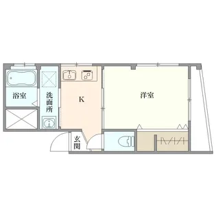 ブランニューディ【3階】の間取り