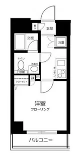 東京都品川区西品川3【マンション】の間取り