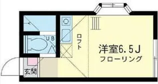 ユナイト天王町リボンヌ【1階】の間取り