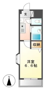 リノバス名港【3階】の間取り
