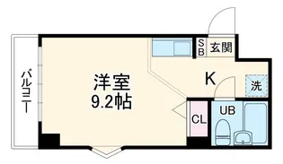 AD百合ヶ丘【4階】の間取り