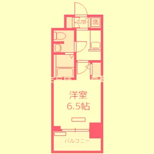 大阪府大阪市福島区大開2【マンション】の間取り
