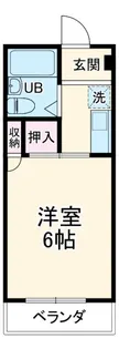 カレッジハウス日野坂【2階】の間取り