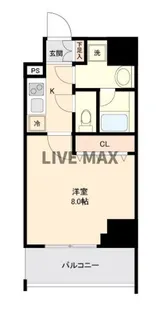 リテラス大島【4階】の間取り