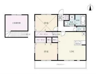 クリントブロン2【2階】の間取り