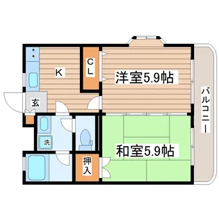 KTレジデンス【1階】の間取り