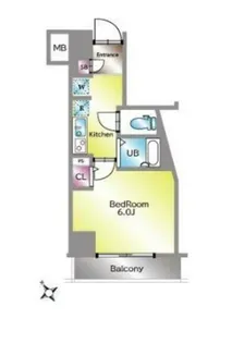東京都品川区西大井2【マンション】の間取り