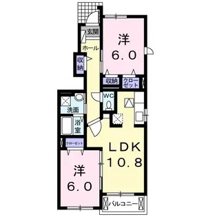 スクエア21【1階】の間取り