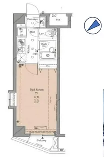 AQUA ARTESSIMO CONCORDIA【3階】の間取り