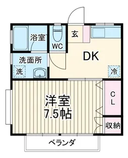 ハイムコトブキ【2階】の間取り