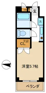 東京都墨田区立花1【マンション】の間取り