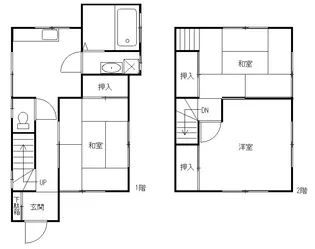 神奈川県横浜市西区西戸部町1【一戸建】の間取り