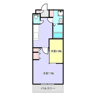 グラン・ヴァースト【2階】の間取り