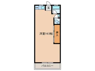 冨士マンション【1階】の間取り