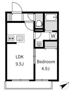 15018【3階】の間取り