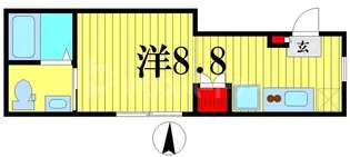 EDIT吾妻橋【3階】の間取り