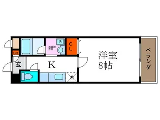 アルファプライズ セブン【2階】の間取り