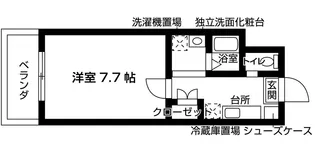 福岡県福岡市城南区片江1【マンション】の間取り