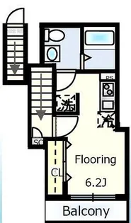 st.CHAMIEL【2階】の間取り