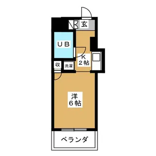 レスパス千種【11階】の間取り