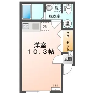 M108【1階】の間取り