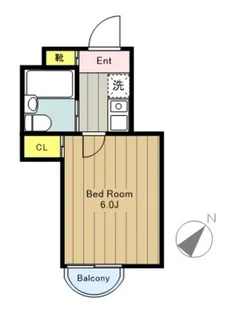 サンシティ稲田堤第5【1階】の間取り