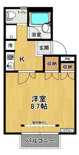 アップル咲田 B棟【2階】の間取り