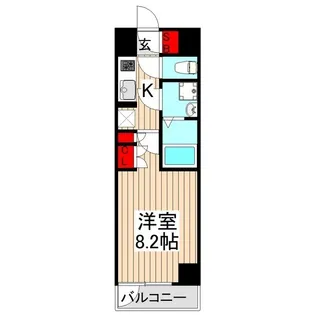 コンフォリア成増【6階】の間取り