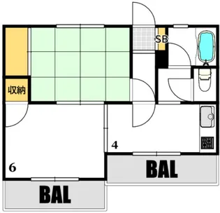 第2木村ビル【3階】の間取り
