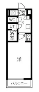 エスペルーモ桜新町【4階】の間取り