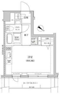 RELUXIA墨田東向島【6階】の間取り