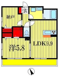 リブリ・デイジー【2階】の間取り