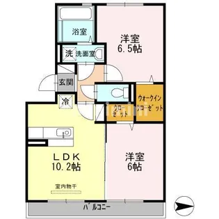 プレル八景水谷【3階】の間取り