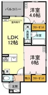 Asset-Court八坂【3階】の間取り